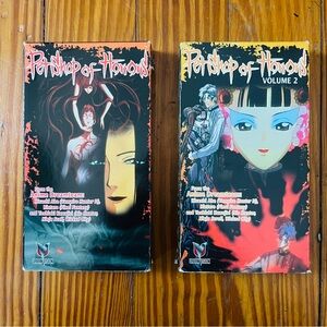 Pet Shop of Horrors Anime Vol. 1 & 2 VHS Set
